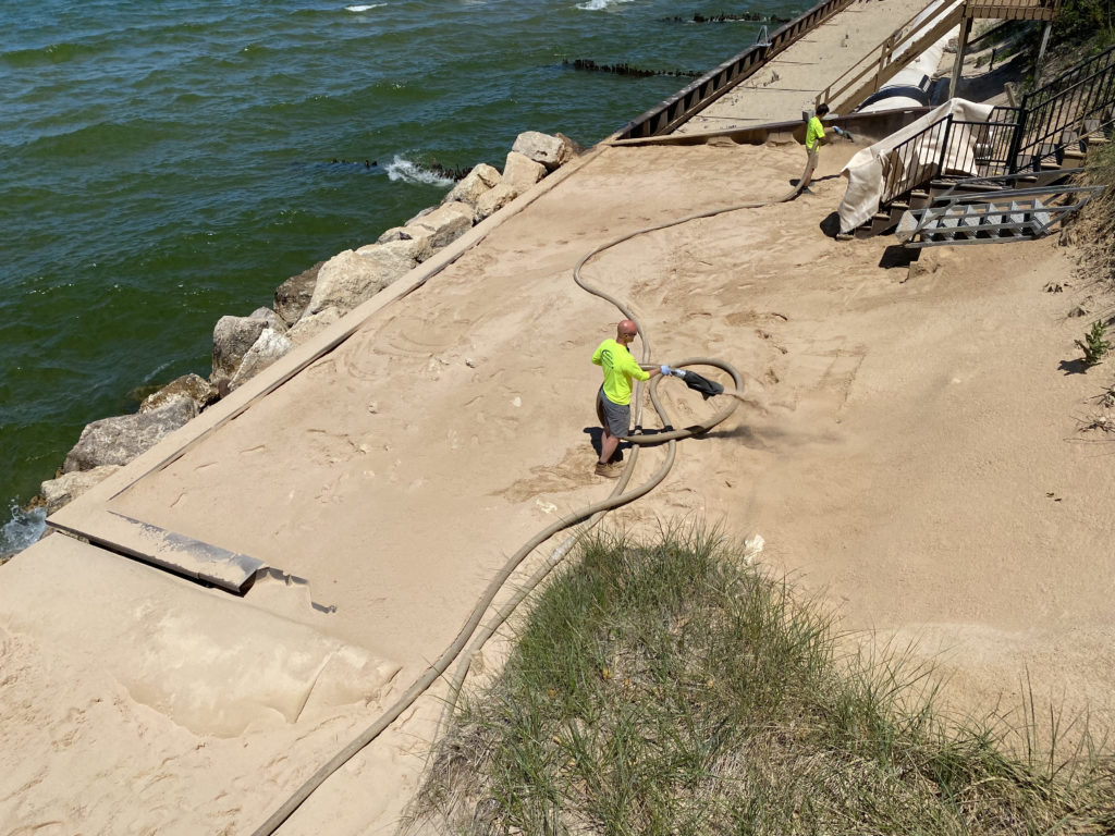 Beach Sand Delivery in Michigan - Superior Groundcover
