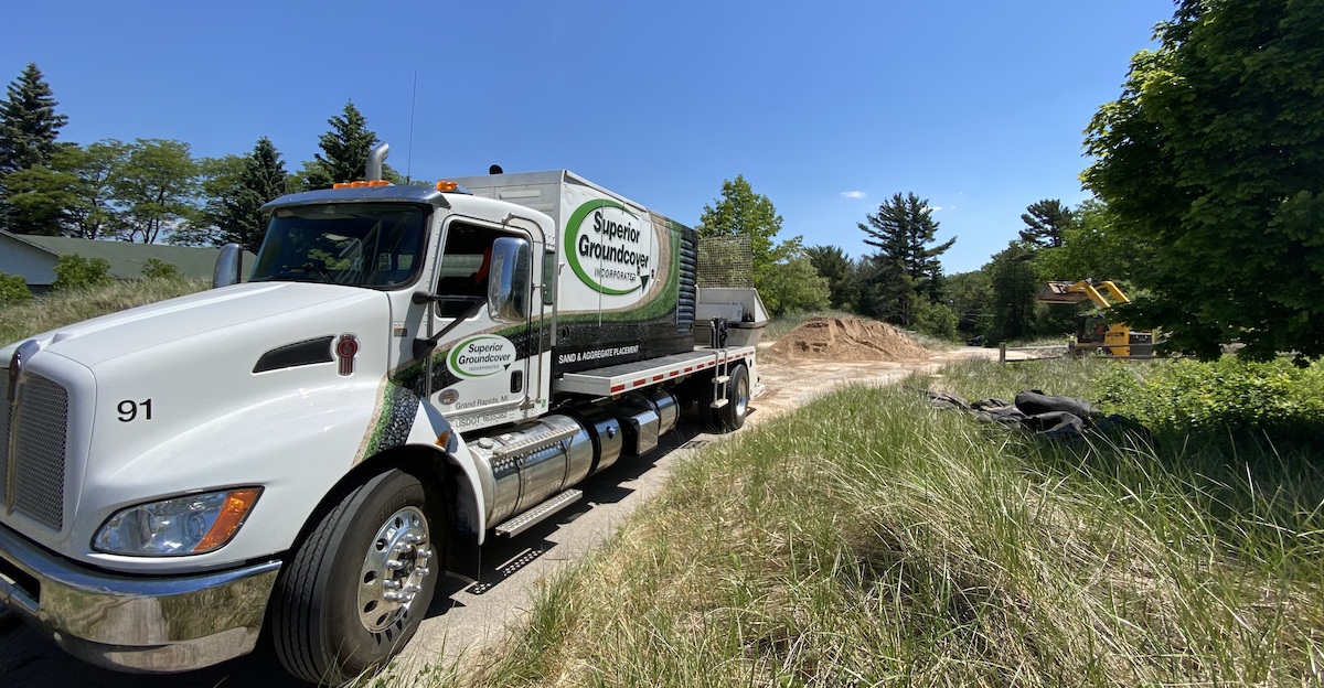 Beach Sand Delivery Michigan Superior Ground Cover beach sand delivery Michigan