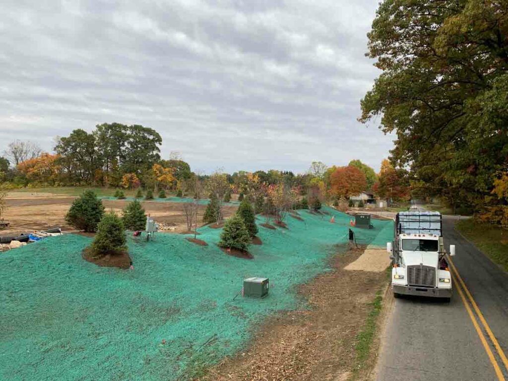 Hydroseeding For MDOT