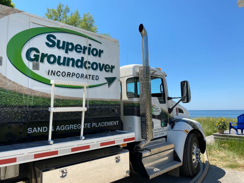 Using Sand for Lake Michigan Erosion Control - Superior Groundcover