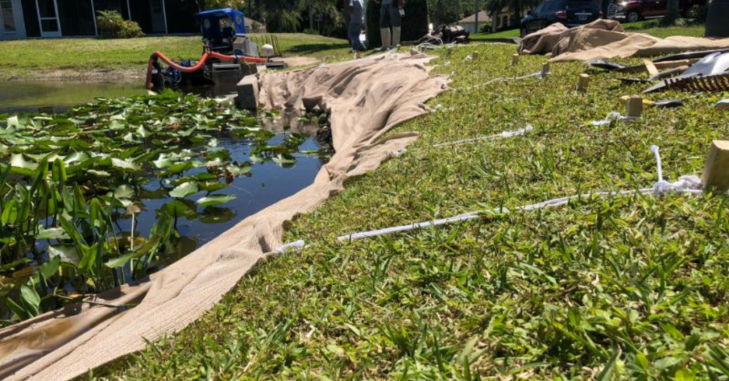 stream bank erosion control