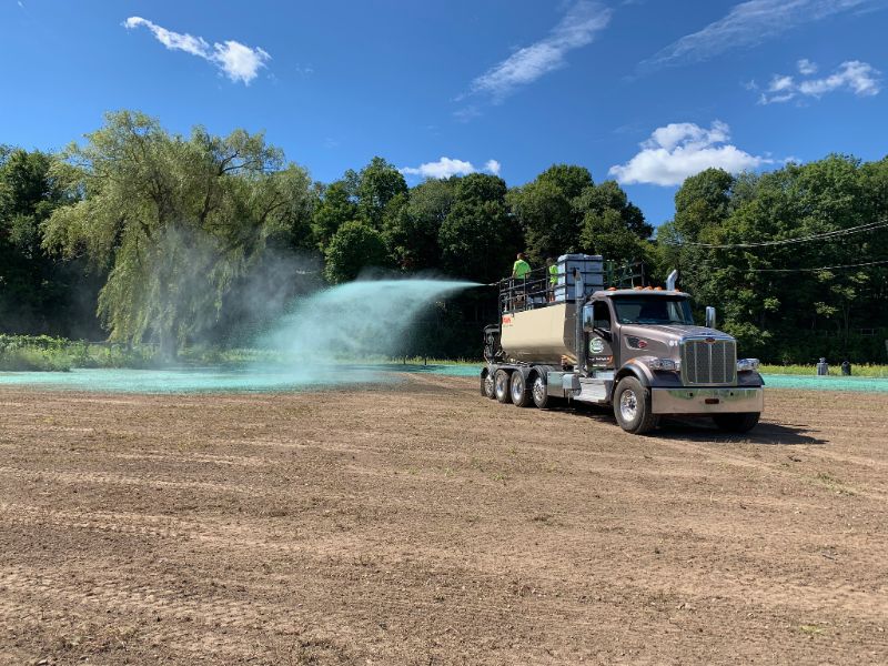 Hydroseed for Solar Farm