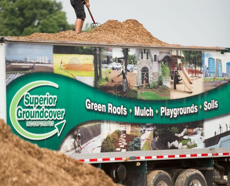 Material Placement Mulch