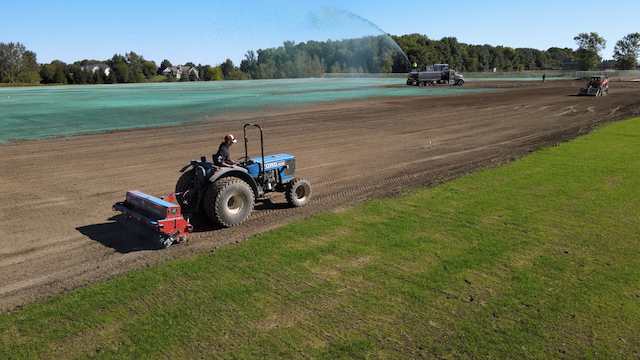 The Advantages of Drill Seeding in Establishing a New Lawn