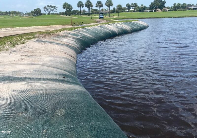 Pond Erosion Control