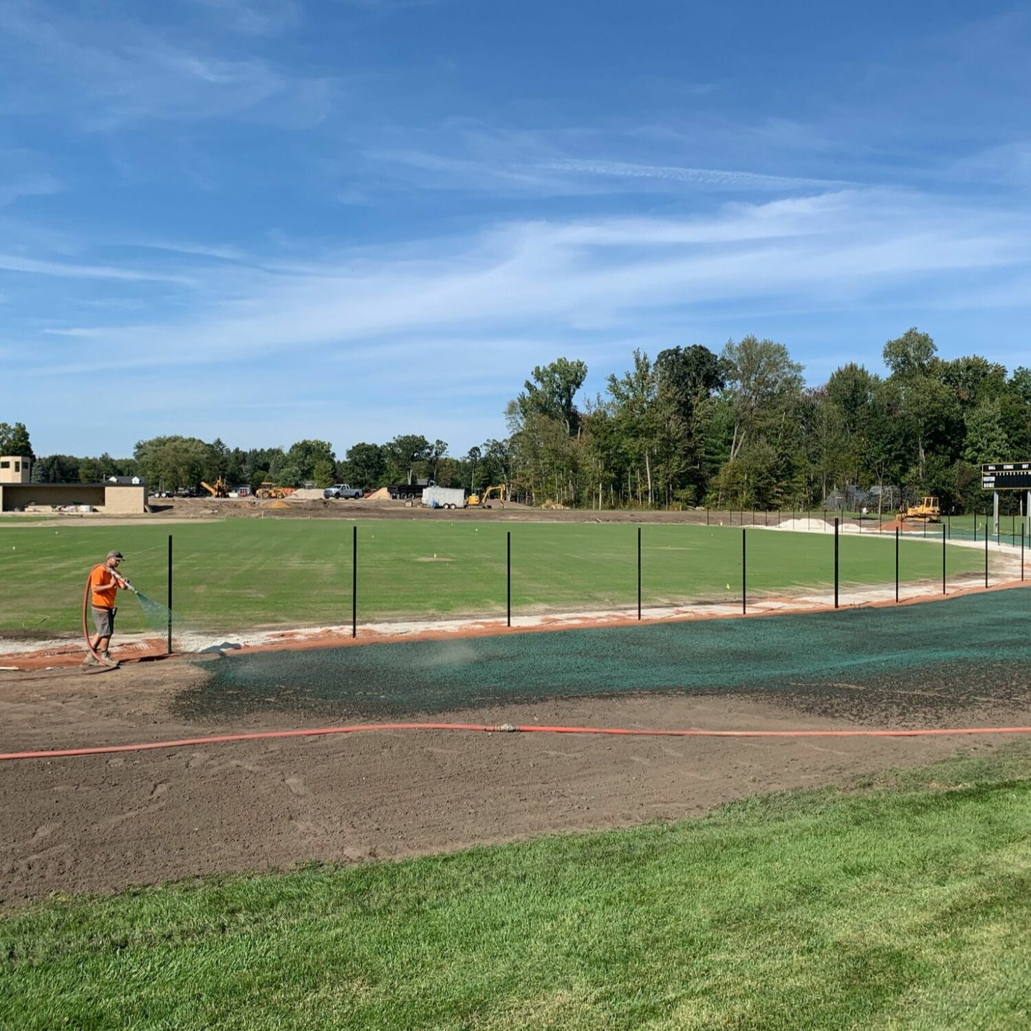 Commercial Hydroseeding