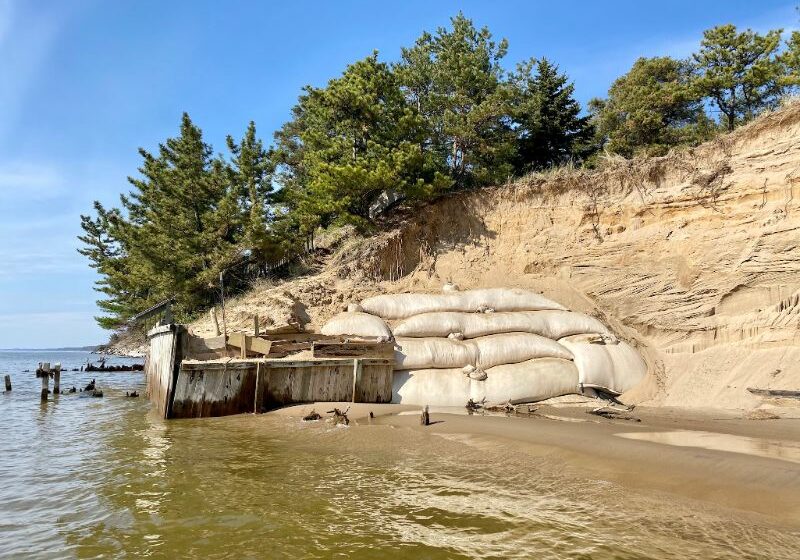 Lake Bank Erosion