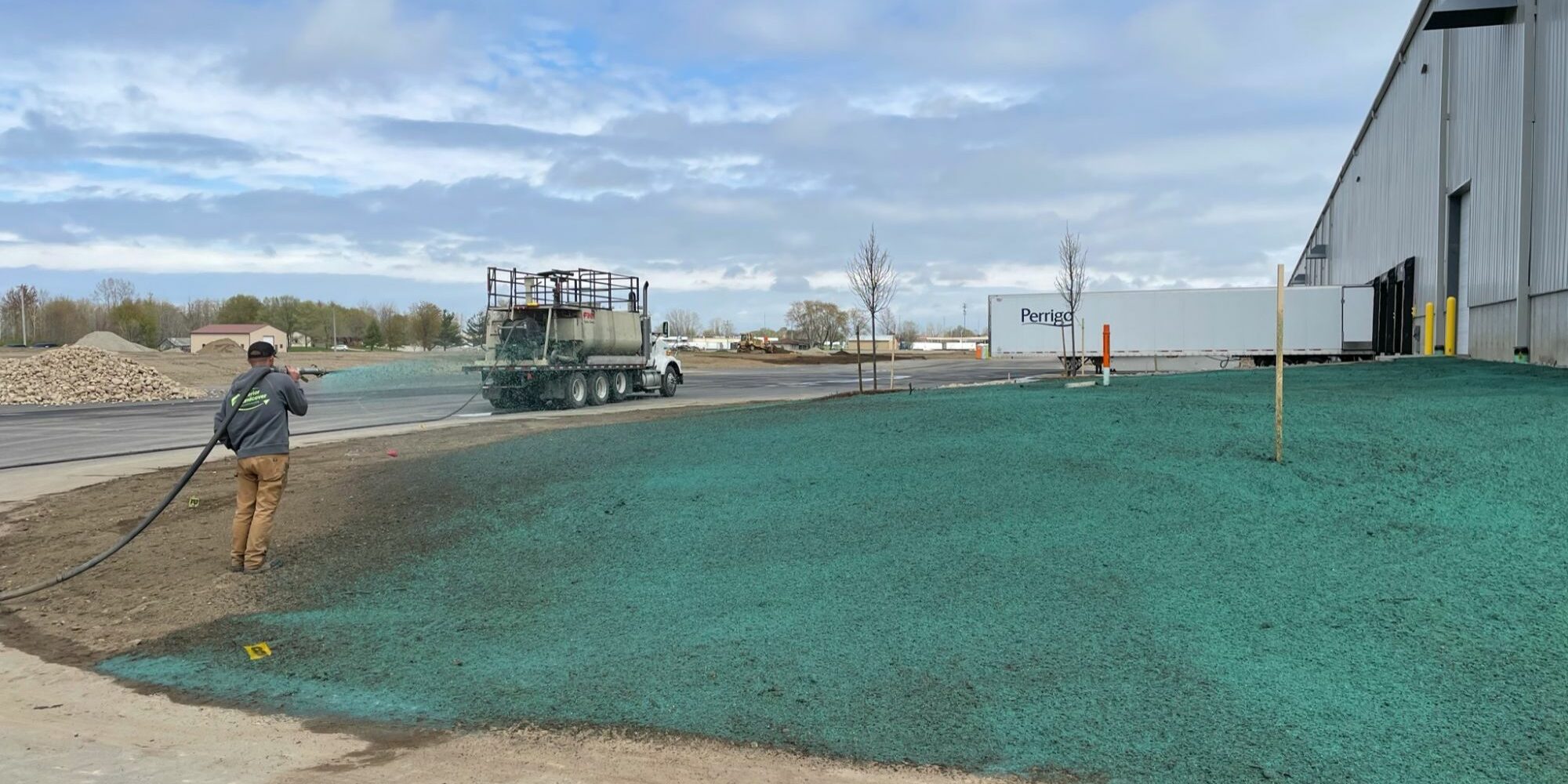 Commercial Hydroseeding