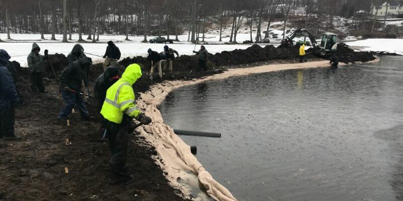 Pond Erosion Control