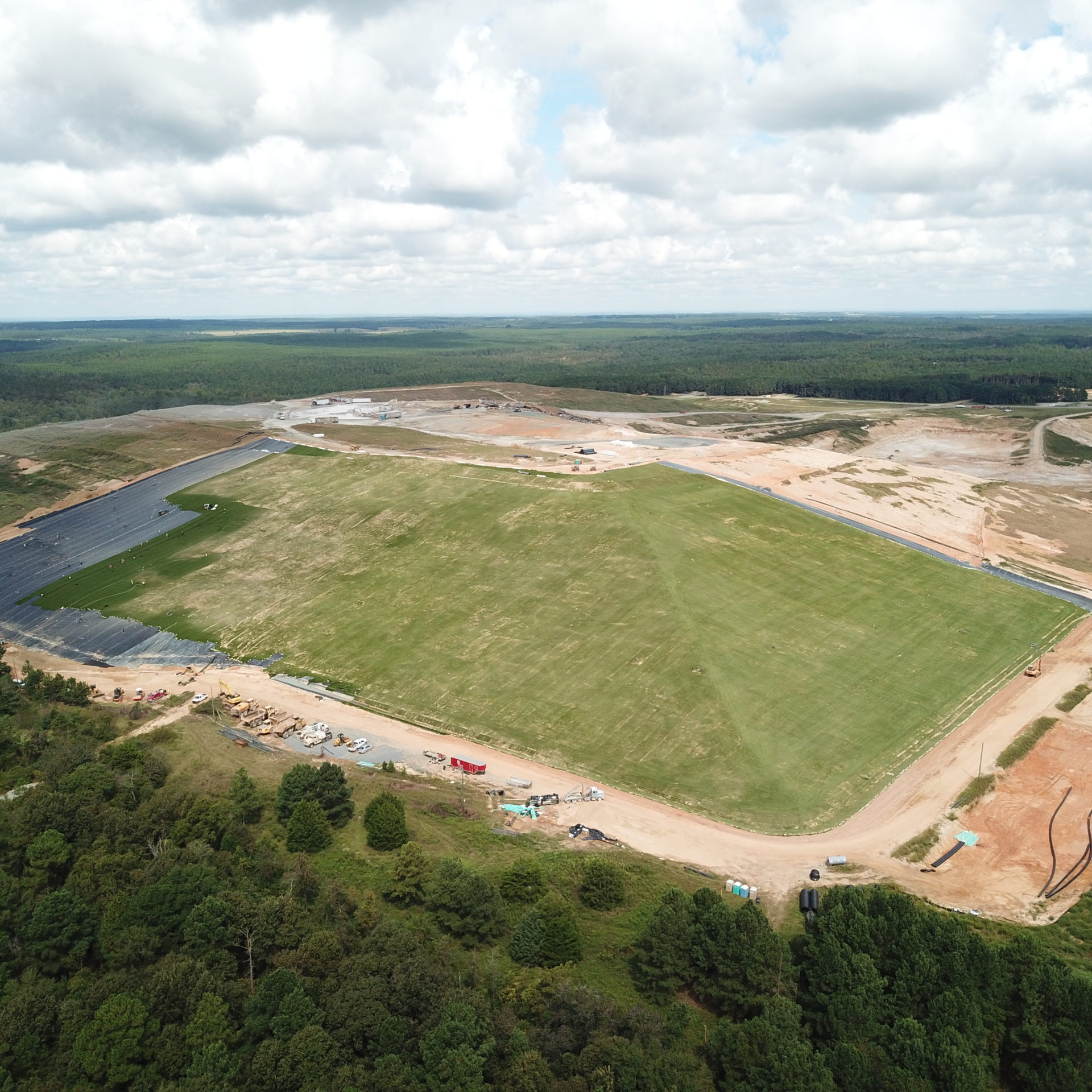 ClosureTurf® sand blower trucks Mauk Georgia