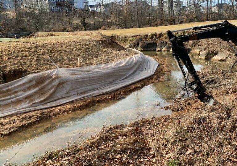 Pond Erosion Control