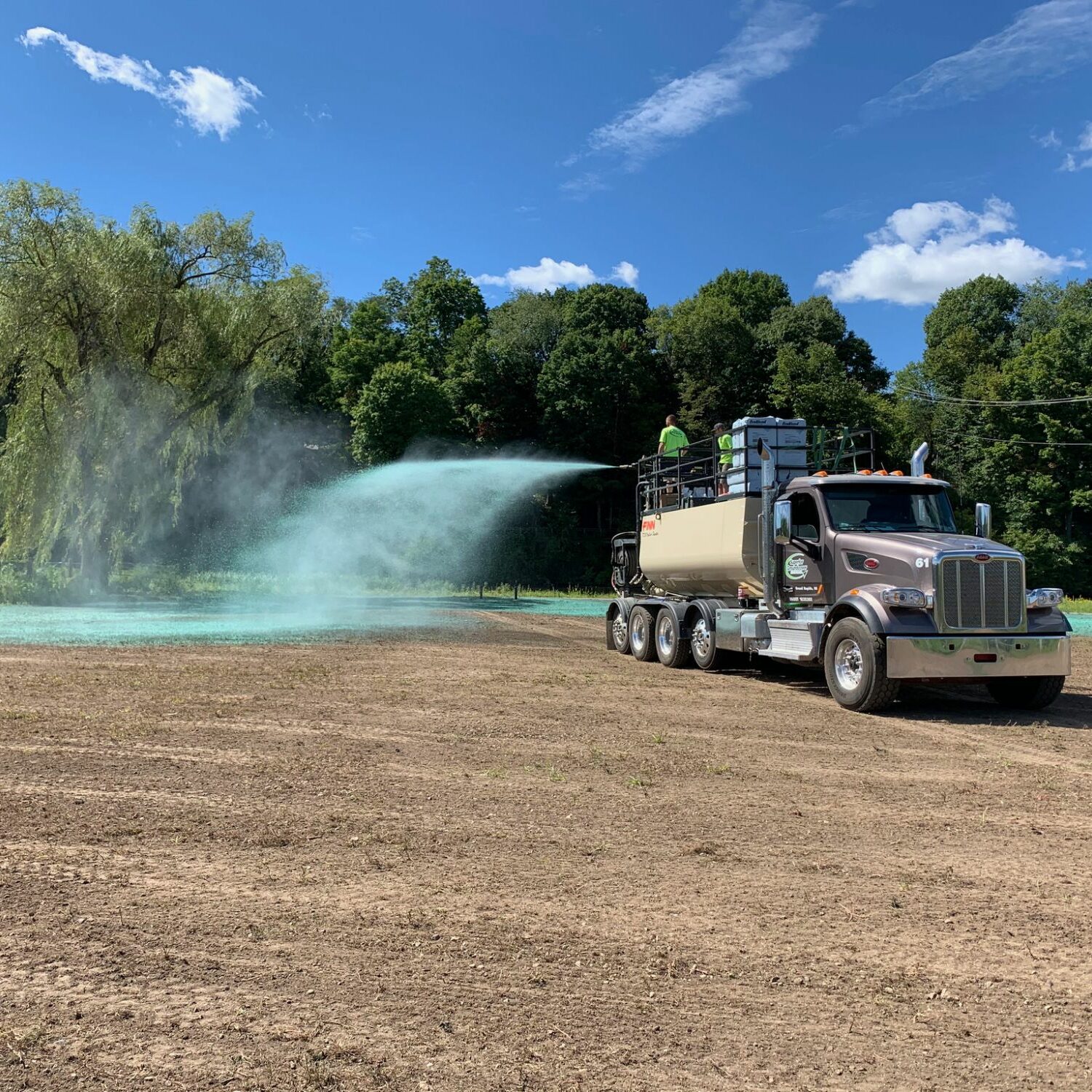 Commercial Hydroseeding