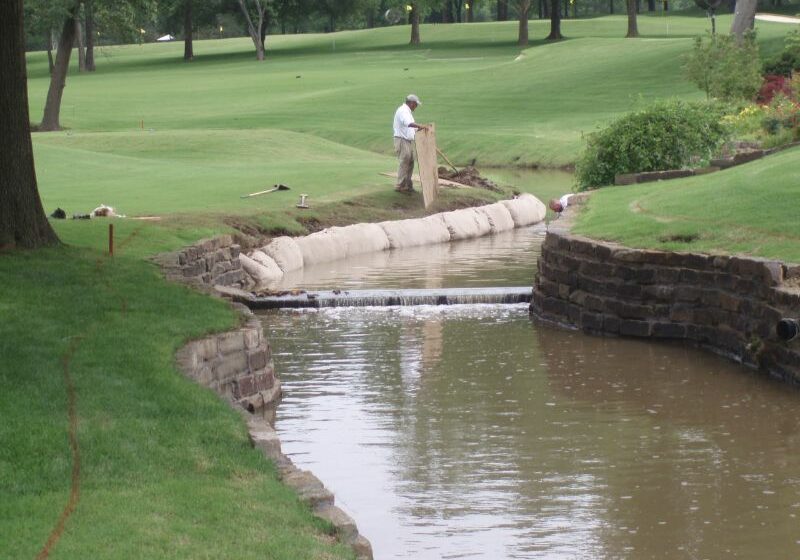 Pond Erosion Control