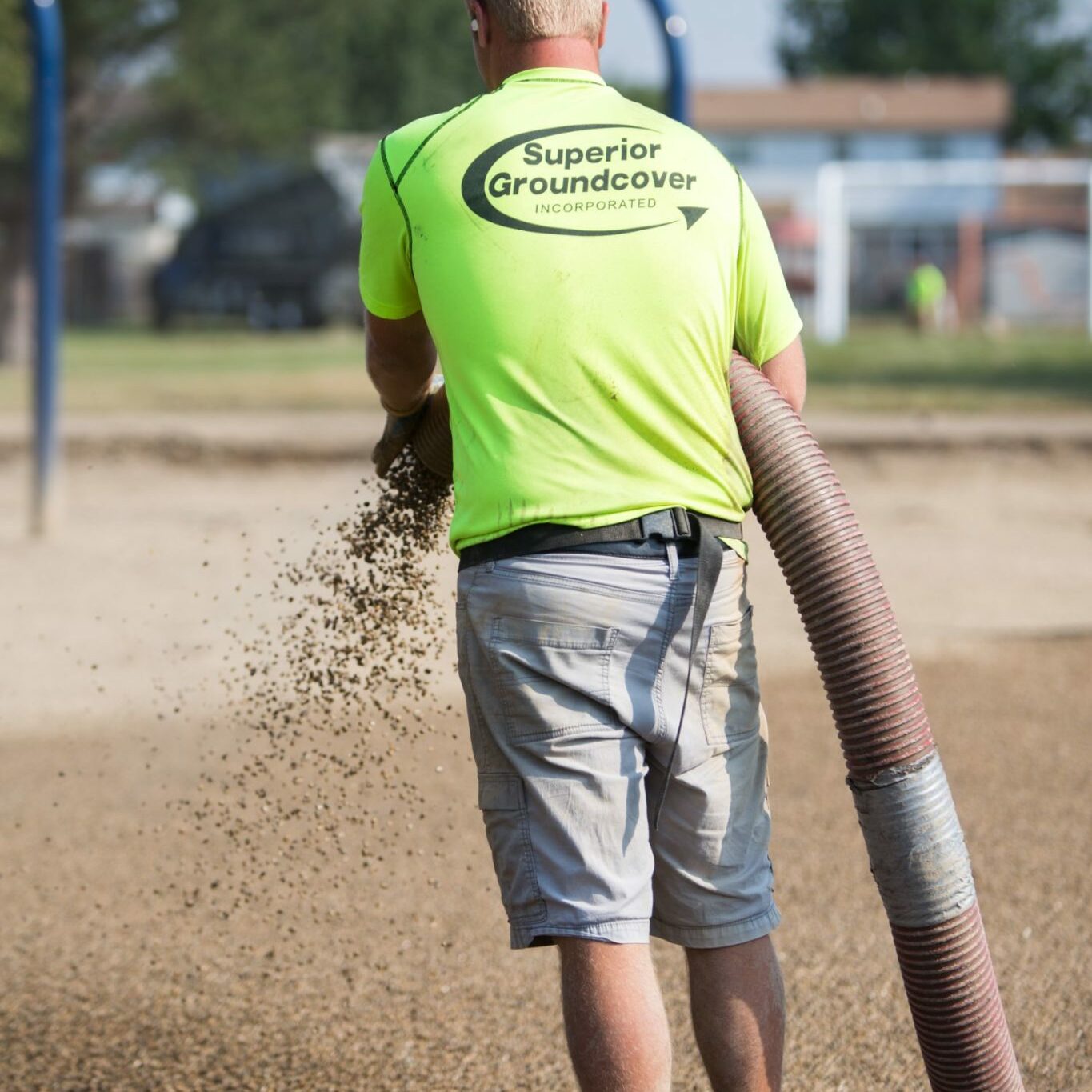 stone blowing