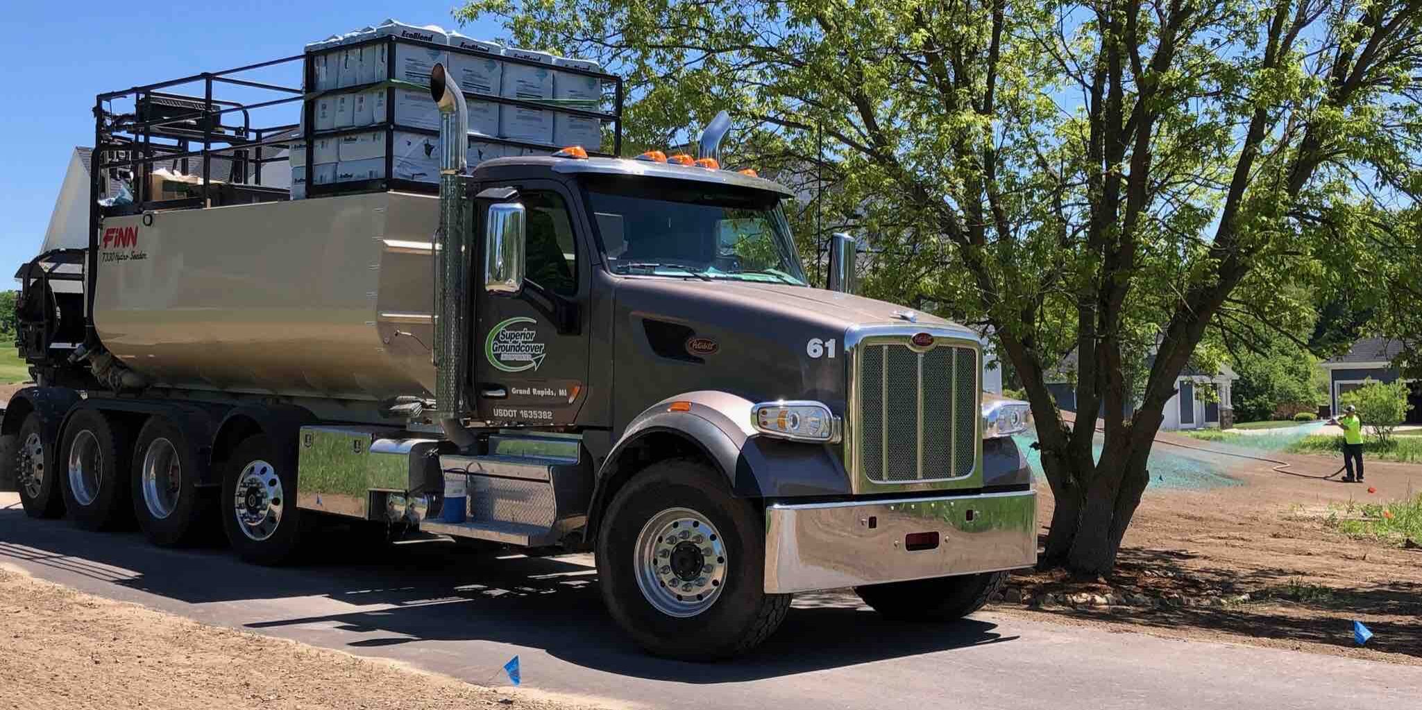 hydroseed truck